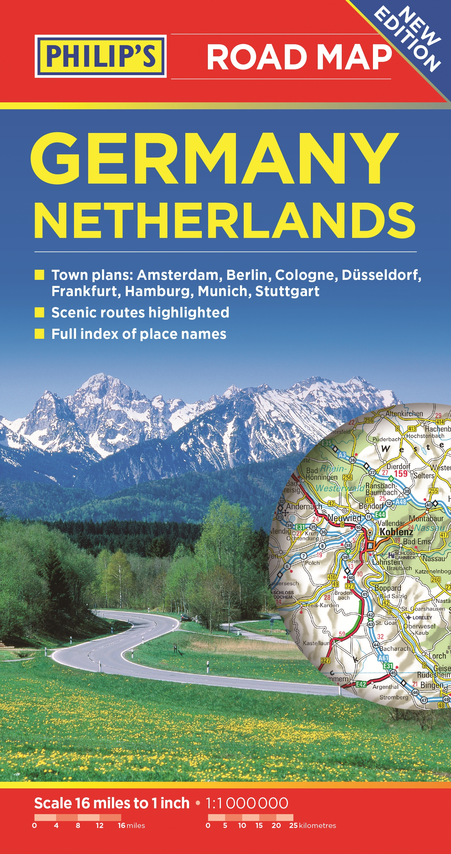 Detailed Road Map Of Germany