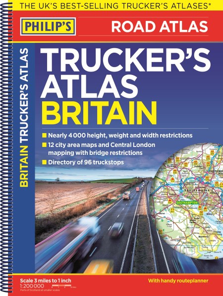 Philip's Trucker's Road Atlas of Britain