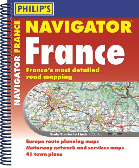 Philip’s Navigator Road Atlas France