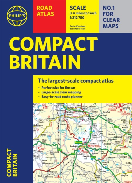 Philip’s Compact Britain Road Atlas