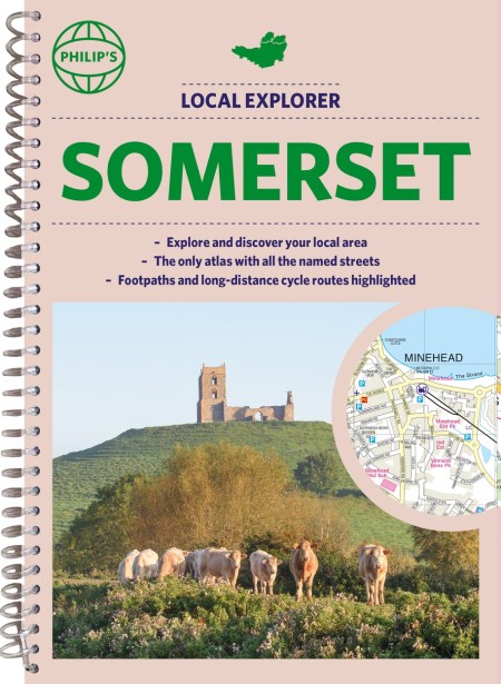Philip’s Local Explorer Street Atlas Somerset