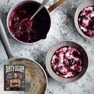Rice Pudding With Blueberry Compote VG From Dirty Vegan The Home Of 